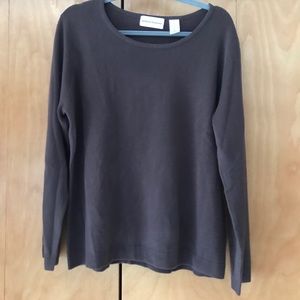 Alfred Dunner Long Sleeve Shirt